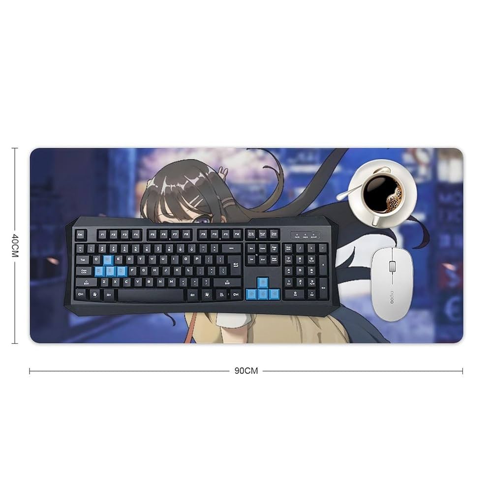 Amazon | デスクマット キーボードパッド 青春ブタ野郎シリーズ